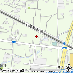 群馬県藤岡市中191-3周辺の地図