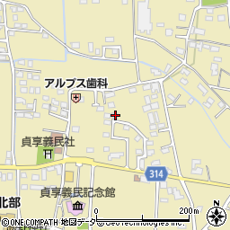 長野県安曇野市三郷明盛3080-3周辺の地図