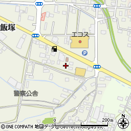 茨城県桜川市真壁町飯塚1000周辺の地図