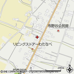 茨城県笠間市市野谷706周辺の地図