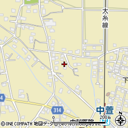 長野県安曇野市三郷明盛2914-6周辺の地図