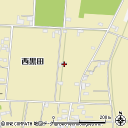 栃木県小山市西黒田637-1周辺の地図