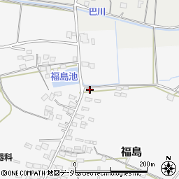 茨城県笠間市福島619周辺の地図