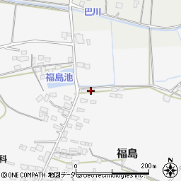 茨城県笠間市福島620周辺の地図