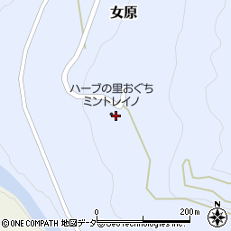 石川県白山市女原甲周辺の地図