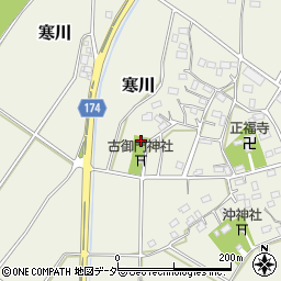迫間田公民館周辺の地図