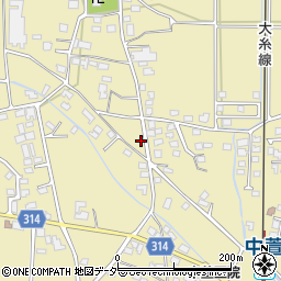 長野県安曇野市三郷明盛2952周辺の地図