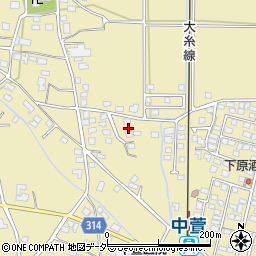 長野県安曇野市三郷明盛2889周辺の地図