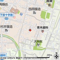 茨城県桜川市真壁町真壁21周辺の地図