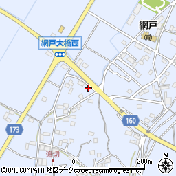 栃木県小山市網戸1190周辺の地図