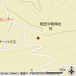 石川県白山市中宮ハ周辺の地図