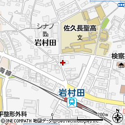 長野県佐久市岩村田西本町1118周辺の地図