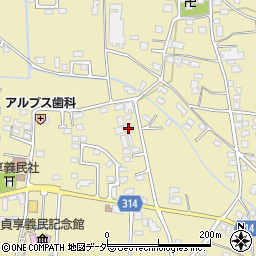 長野県安曇野市三郷明盛2982-4周辺の地図