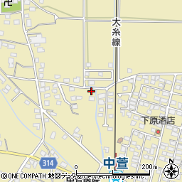 長野県安曇野市三郷明盛2886-1周辺の地図