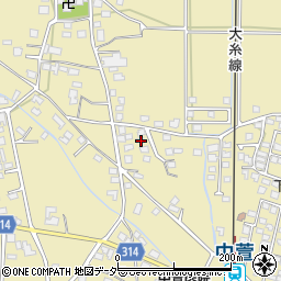 長野県安曇野市三郷明盛2914-7周辺の地図