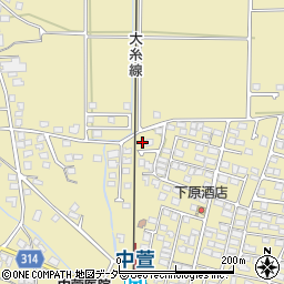 長野県安曇野市三郷明盛2384-13周辺の地図