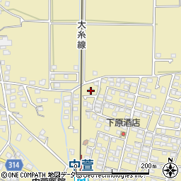 長野県安曇野市三郷明盛2384-14周辺の地図