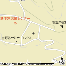 石川県白山市中宮チ周辺の地図