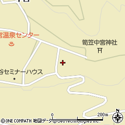 石川県白山市中宮へ周辺の地図