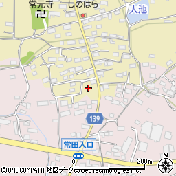 長野県佐久市常田325周辺の地図