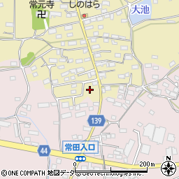 長野県佐久市常田325周辺の地図