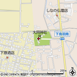 長野県安曇野市豊科581周辺の地図