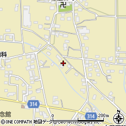 長野県安曇野市三郷明盛2959周辺の地図