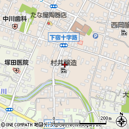 茨城県桜川市真壁町真壁72-1周辺の地図