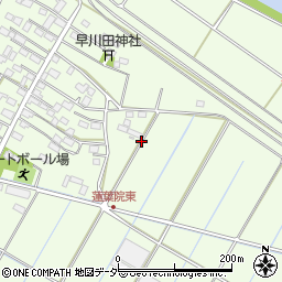 群馬県館林市上早川田町周辺の地図
