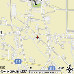 長野県安曇野市三郷明盛2959-1周辺の地図
