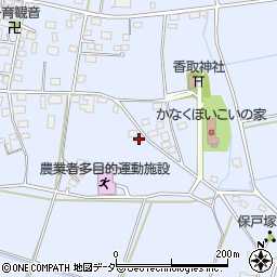 茨城県結城市鹿窪903-1周辺の地図