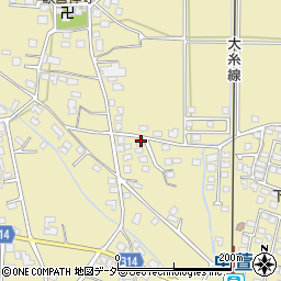 長野県安曇野市三郷明盛2914-8周辺の地図