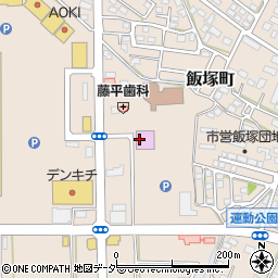 ホリデイスポーツクラブ　太田店周辺の地図
