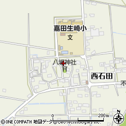 嘉田生崎公民館周辺の地図