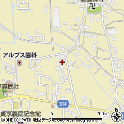長野県安曇野市三郷明盛2979周辺の地図