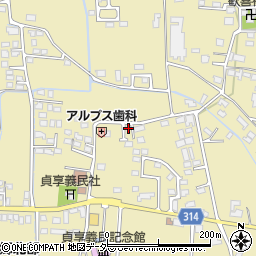 長野県安曇野市三郷明盛3085-6周辺の地図