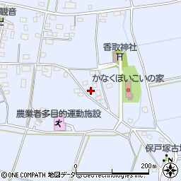 茨城県結城市鹿窪506周辺の地図