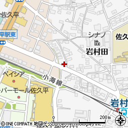 長野県佐久市岩村田西本町1113-25周辺の地図