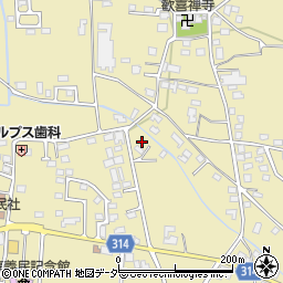 長野県安曇野市三郷明盛2978周辺の地図