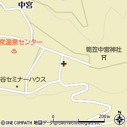 石川県白山市中宮ト7周辺の地図
