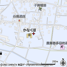 茨城県結城市鹿窪周辺の地図