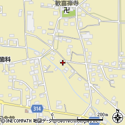 長野県安曇野市三郷明盛2961-7周辺の地図