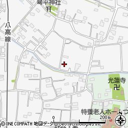 群馬県藤岡市立石875-14周辺の地図