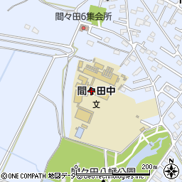 小山市立間々田中学校周辺の地図