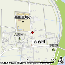 茨城県筑西市西石田599周辺の地図