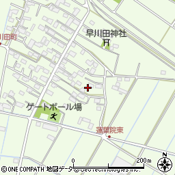 群馬県館林市上早川田町327周辺の地図