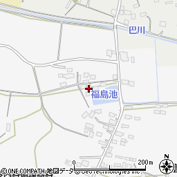 茨城県笠間市福島202周辺の地図