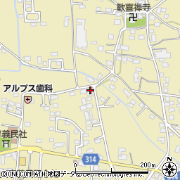 長野県安曇野市三郷明盛2979-5周辺の地図