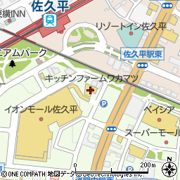 キッチンファーム大和屋佐久平店周辺の地図