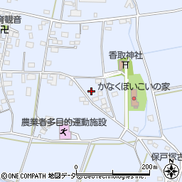 茨城県結城市鹿窪506-5周辺の地図